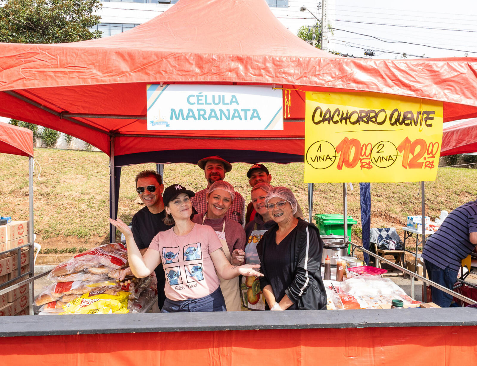 voluntários célula maranata